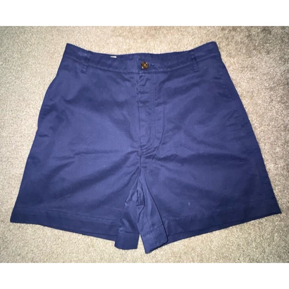 Maison Kitsune Paris Maddie Shorts Navy Cotton Women’s Size 40 NWT Designer
